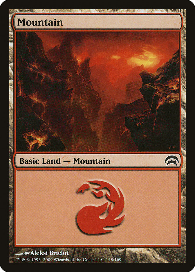 Mountain (158) [Planechase] | Gate City Games LLC