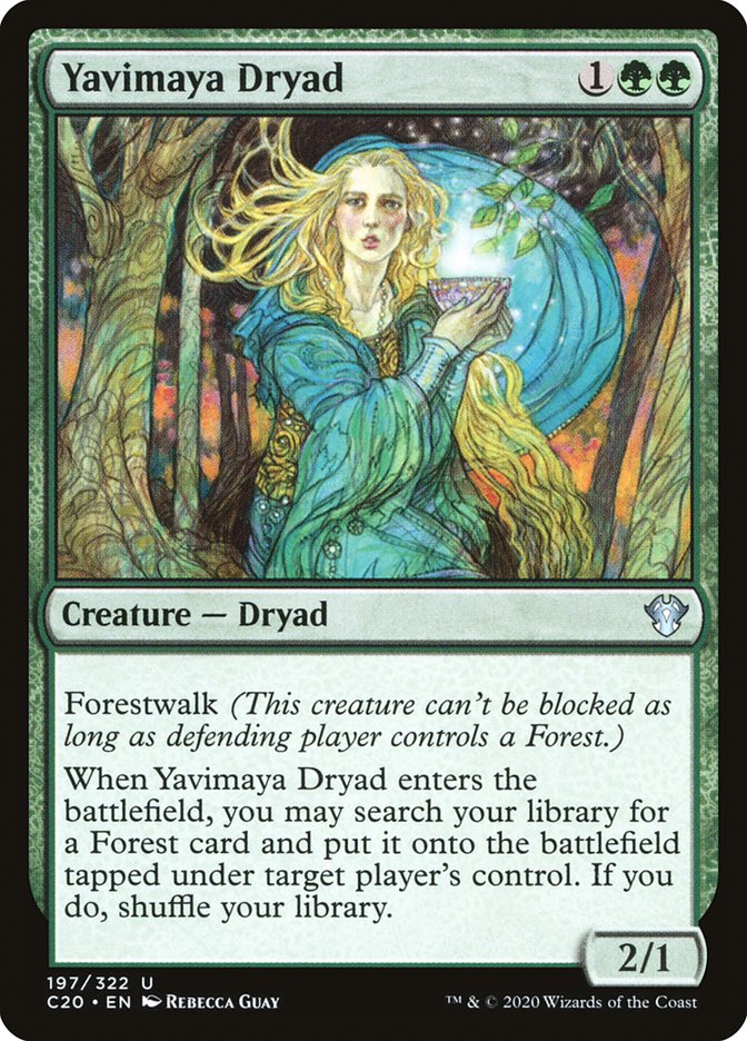 Yavimaya Dryad [Commander 2020] | Gate City Games LLC