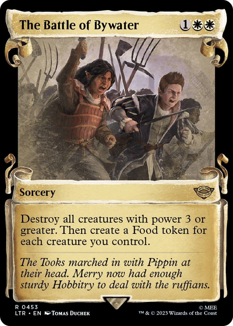 The Battle of Bywater [The Lord of the Rings: Tales of Middle-Earth Showcase Scrolls] | Gate City Games LLC