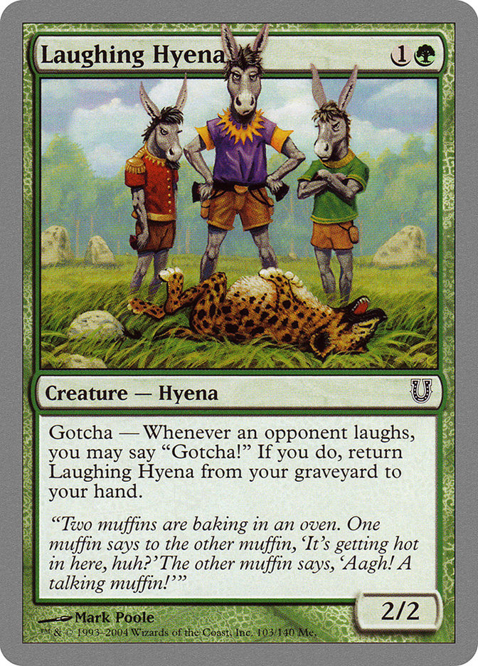 Laughing Hyena [Unhinged] | Gate City Games LLC