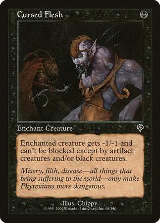 Cursed Flesh [Invasion] | Gate City Games LLC