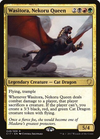 Wasitora, Nekoru Queen [Commander 2017] | Gate City Games LLC