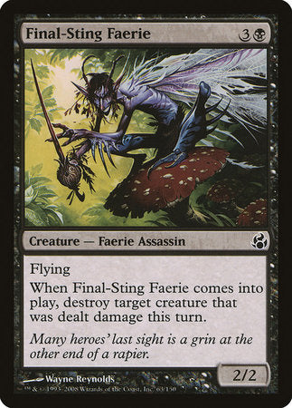 Final-Sting Faerie [Morningtide] | Gate City Games LLC