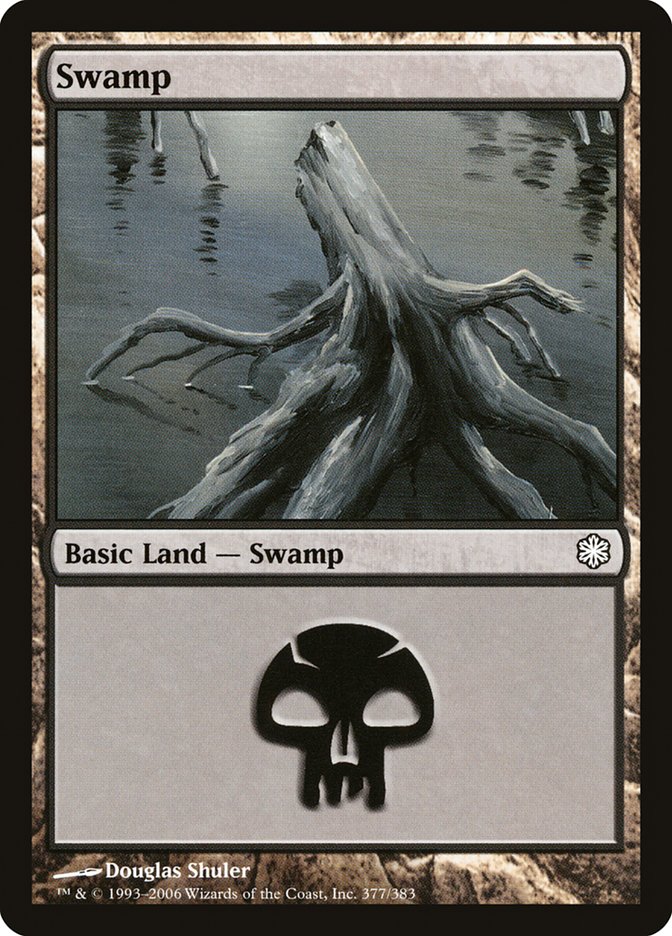 Swamp (377) [Coldsnap Theme Decks] | Gate City Games LLC