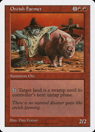 Orcish Farmer [Fifth Edition] | Gate City Games LLC