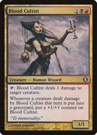 Blood Cultist [Shards of Alara] | Gate City Games LLC