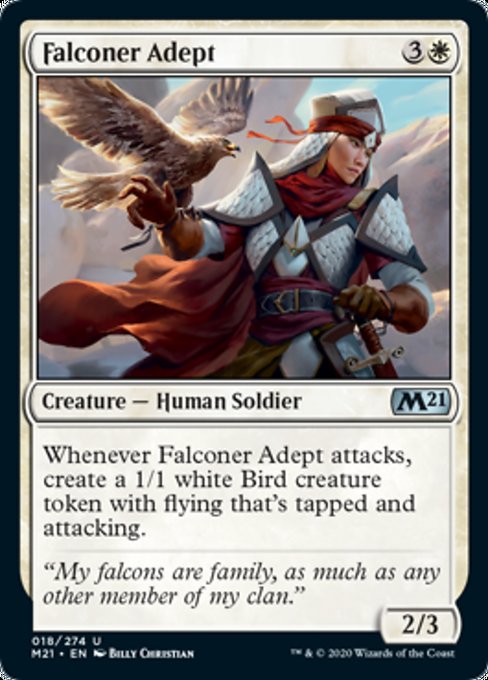 Falconer Adept [Core Set 2021] | Gate City Games LLC