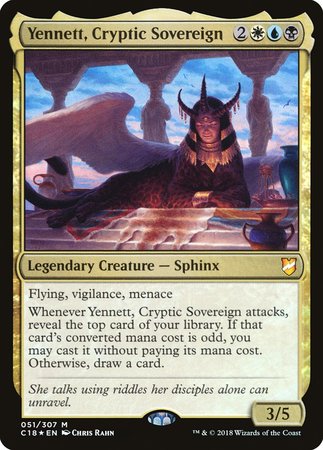 Yennett, Cryptic Sovereign [Commander 2018] | Gate City Games LLC