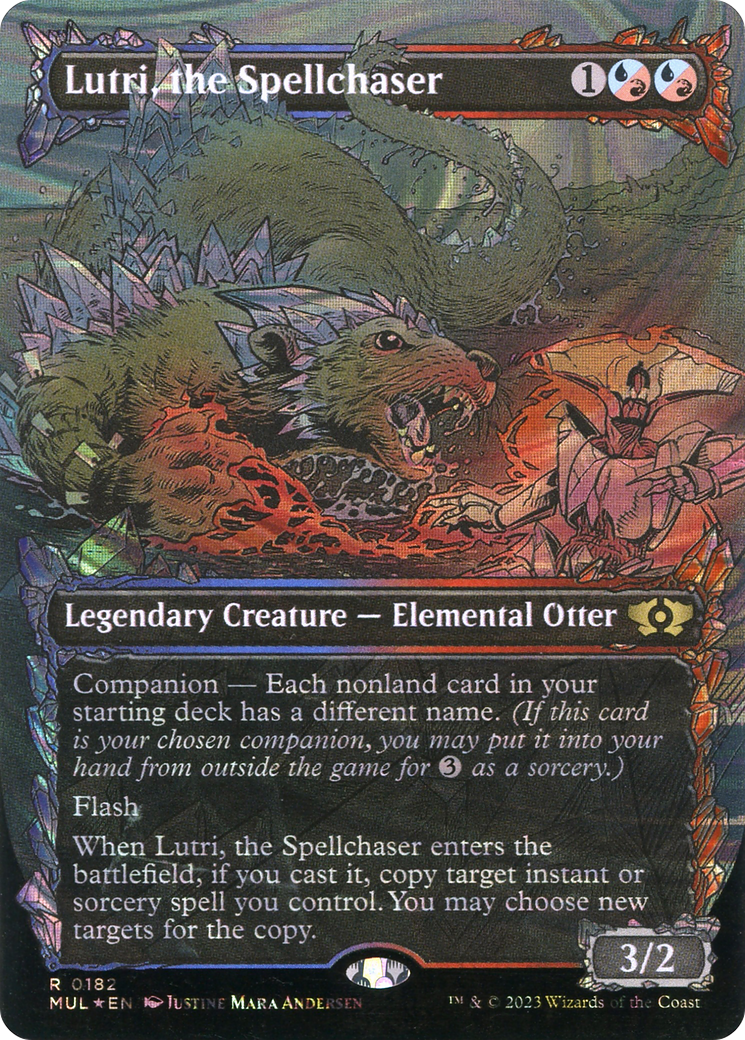 Lutri, the Spellchaser (Halo Foil) [Multiverse Legends] | Gate City Games LLC