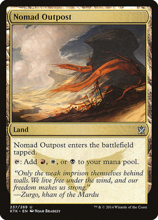 Nomad Outpost [Khans of Tarkir] | Gate City Games LLC
