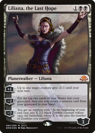 Liliana, the Last Hope SDCC 2016 EXCLUSIVE [San Diego Comic-Con 2016] | Gate City Games LLC