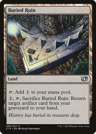 Buried Ruin [Commander 2014] | Gate City Games LLC
