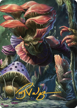 Myconid Spore Tender Art Card (Gold-Stamped Signature) [Commander Legends: Battle for Baldur's Gate Art Series] | Gate City Games LLC