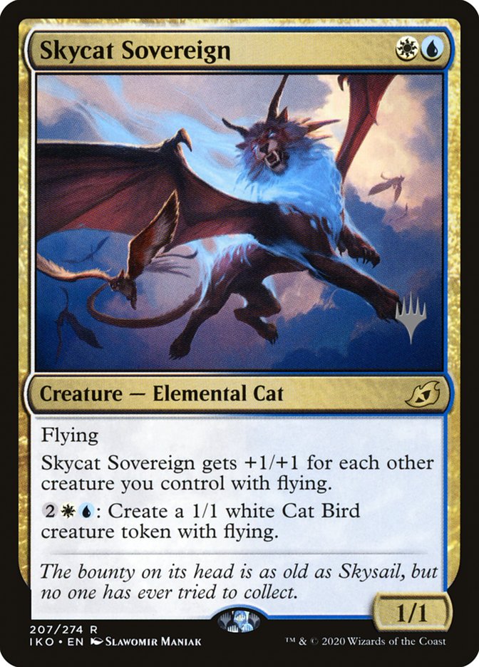 Skycat Sovereign (Promo Pack) [Ikoria: Lair of Behemoths Promos] | Gate City Games LLC