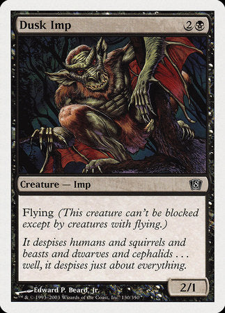 Dusk Imp [Eighth Edition] | Gate City Games LLC