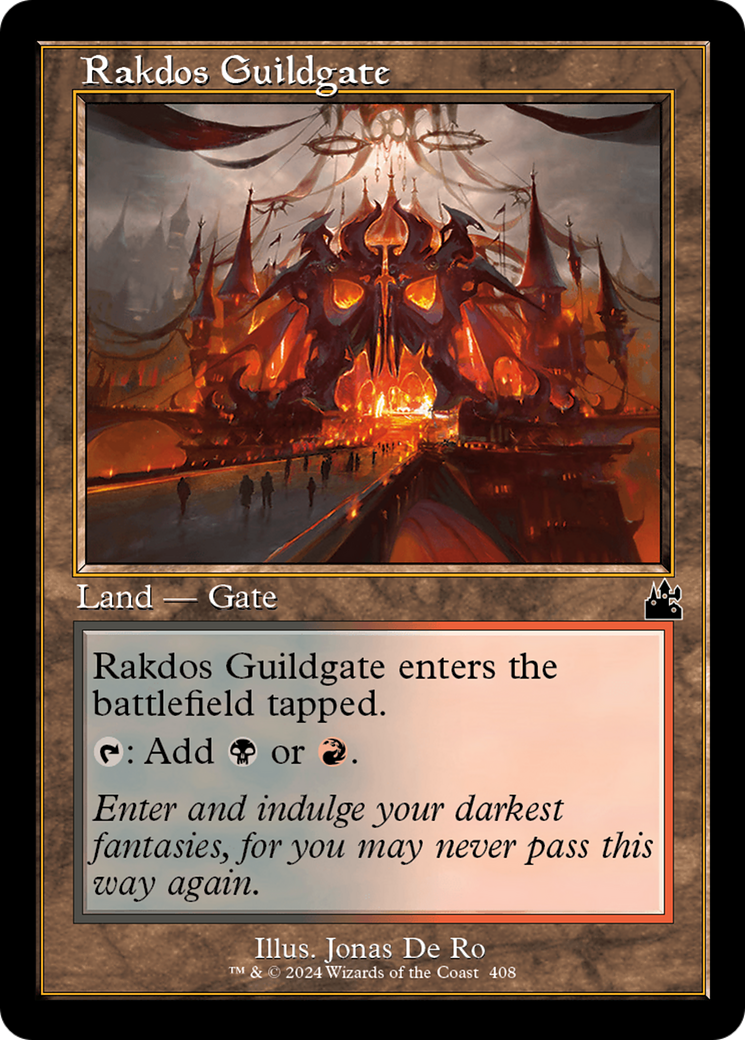 Rakdos Guildgate (Retro Frame) [Ravnica Remastered] | Gate City Games LLC