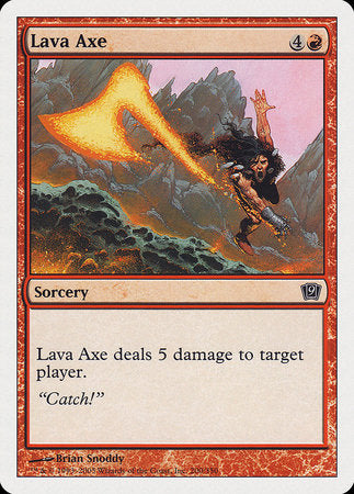 Lava Axe [Ninth Edition] | Gate City Games LLC