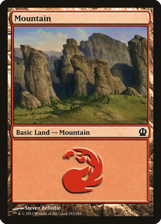 Mountain (243) [Theros] | Gate City Games LLC