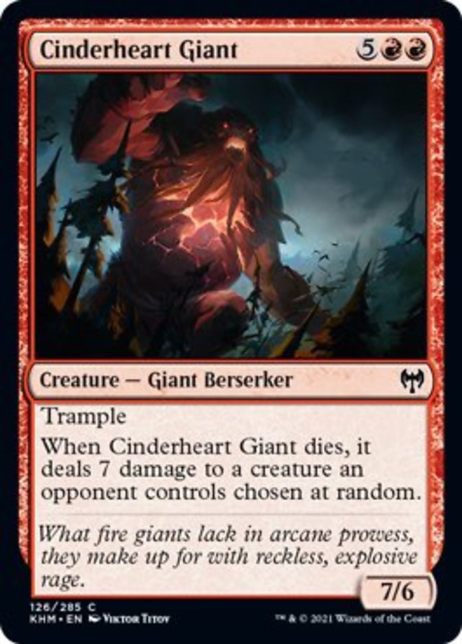 Cinderheart Giant [Kaldheim] | Gate City Games LLC