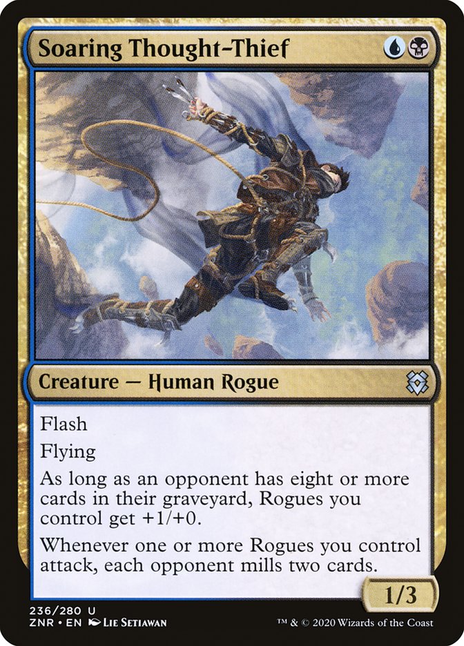 Soaring Thought-Thief [Zendikar Rising] | Gate City Games LLC