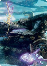 Valki, God of Lies Art Card (Gold-Stamped Signature) [Kaldheim: Art Series] | Gate City Games LLC