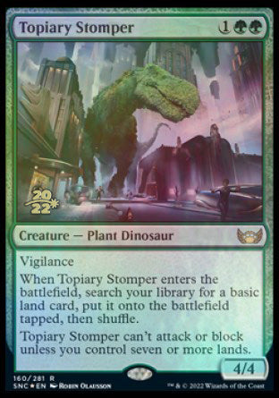 Topiary Stomper [Streets of New Capenna Prerelease Promos] | Gate City Games LLC