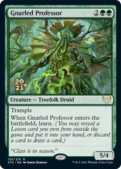 Gnarled Professor [Strixhaven: School of Mages Prerelease Promos] | Gate City Games LLC