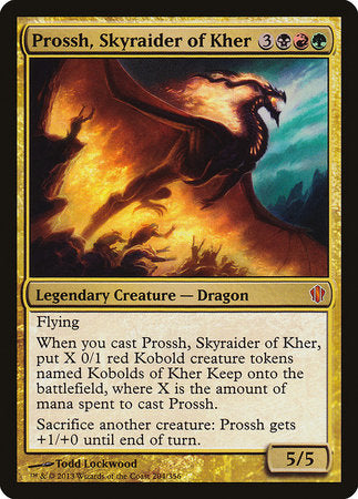 Prossh, Skyraider of Kher [Commander 2013] | Gate City Games LLC