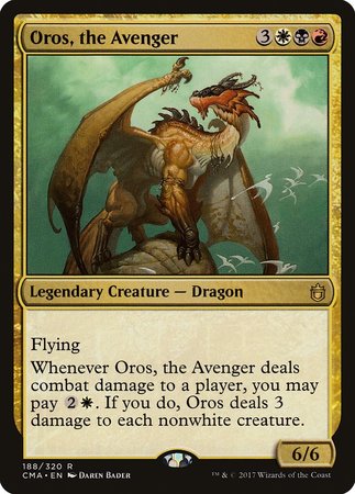 Oros, the Avenger [Commander Anthology] | Gate City Games LLC