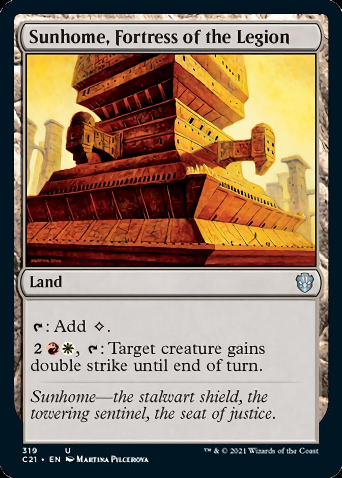 Sunhome, Fortress of the Legion [Commander 2021] | Gate City Games LLC