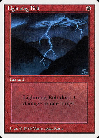 Lightning Bolt [Summer Magic / Edgar] | Gate City Games LLC