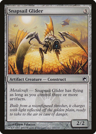 Snapsail Glider [Scars of Mirrodin] | Gate City Games LLC