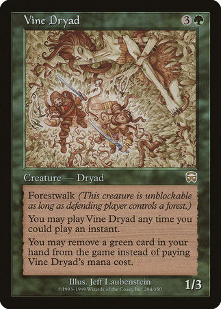 Vine Dryad [Mercadian Masques] | Gate City Games LLC