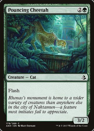 Pouncing Cheetah [Amonkhet] | Gate City Games LLC