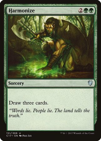 Harmonize [Commander 2017] | Gate City Games LLC