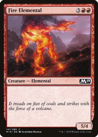 Fire Elemental [Core Set 2019] | Gate City Games LLC