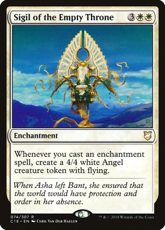 Sigil of the Empty Throne [Commander 2018] | Gate City Games LLC