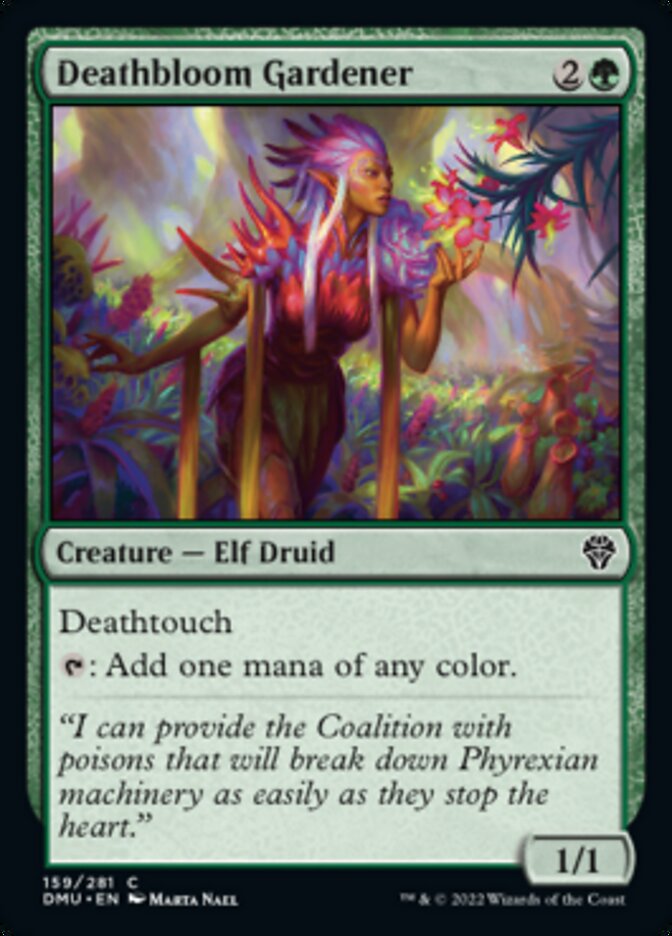 Deathbloom Gardener [Dominaria United] | Gate City Games LLC