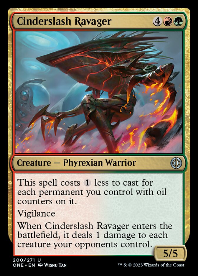 Cinderslash Ravager [Phyrexia: All Will Be One] | Gate City Games LLC