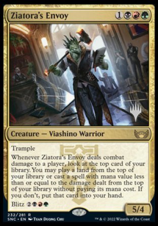 Ziatora's Envoy (Promo Pack) [Streets of New Capenna Promos] | Gate City Games LLC
