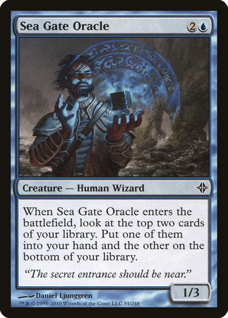 Sea Gate Oracle [Rise of the Eldrazi] | Gate City Games LLC