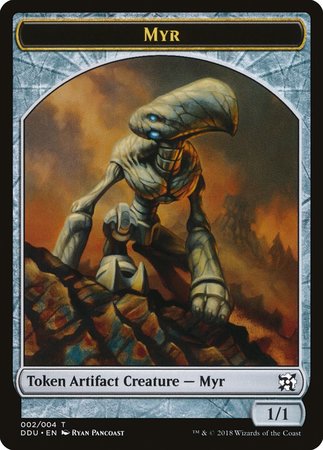Myr Token [Duel Decks: Elves vs. Inventors Tokens] | Gate City Games LLC