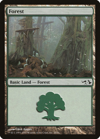 Forest (28) [Duel Decks: Elves vs. Goblins] | Gate City Games LLC