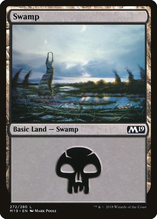 Swamp (272) [Core Set 2019] | Gate City Games LLC