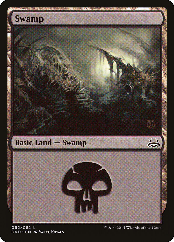 Swamp (62) (Divine vs. Demonic) [Duel Decks Anthology] | Gate City Games LLC