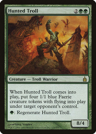 Hunted Troll [Ravnica: City of Guilds] | Gate City Games LLC