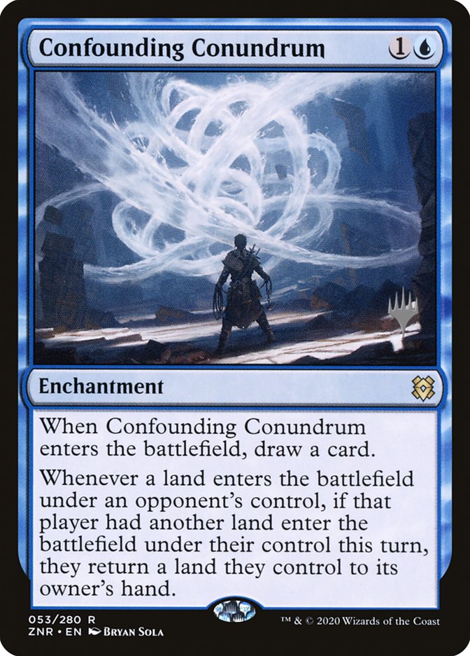 Confounding Conundrum (Promo Pack) [Zendikar Rising Promos] | Gate City Games LLC