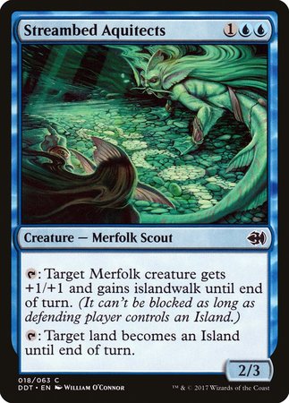 Streambed Aquitects [Duel Decks: Merfolk vs. Goblins] | Gate City Games LLC