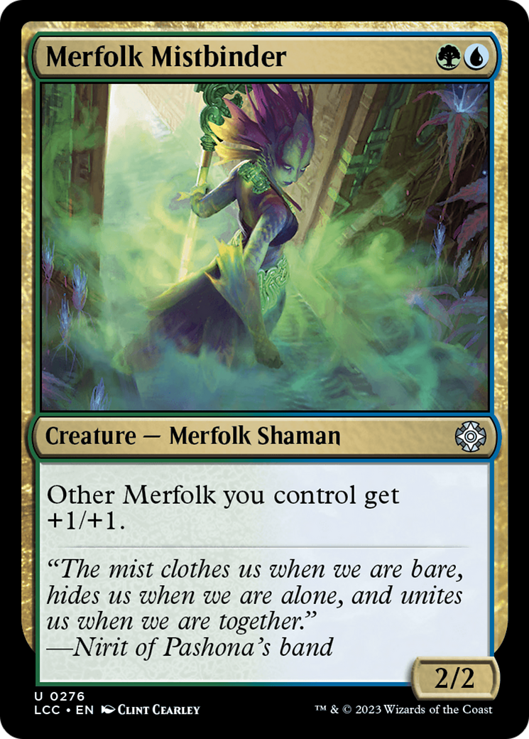 Merfolk Mistbinder [The Lost Caverns of Ixalan Commander] | Gate City Games LLC