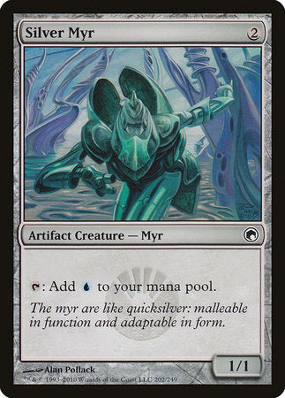 Silver Myr [Scars of Mirrodin] | Gate City Games LLC